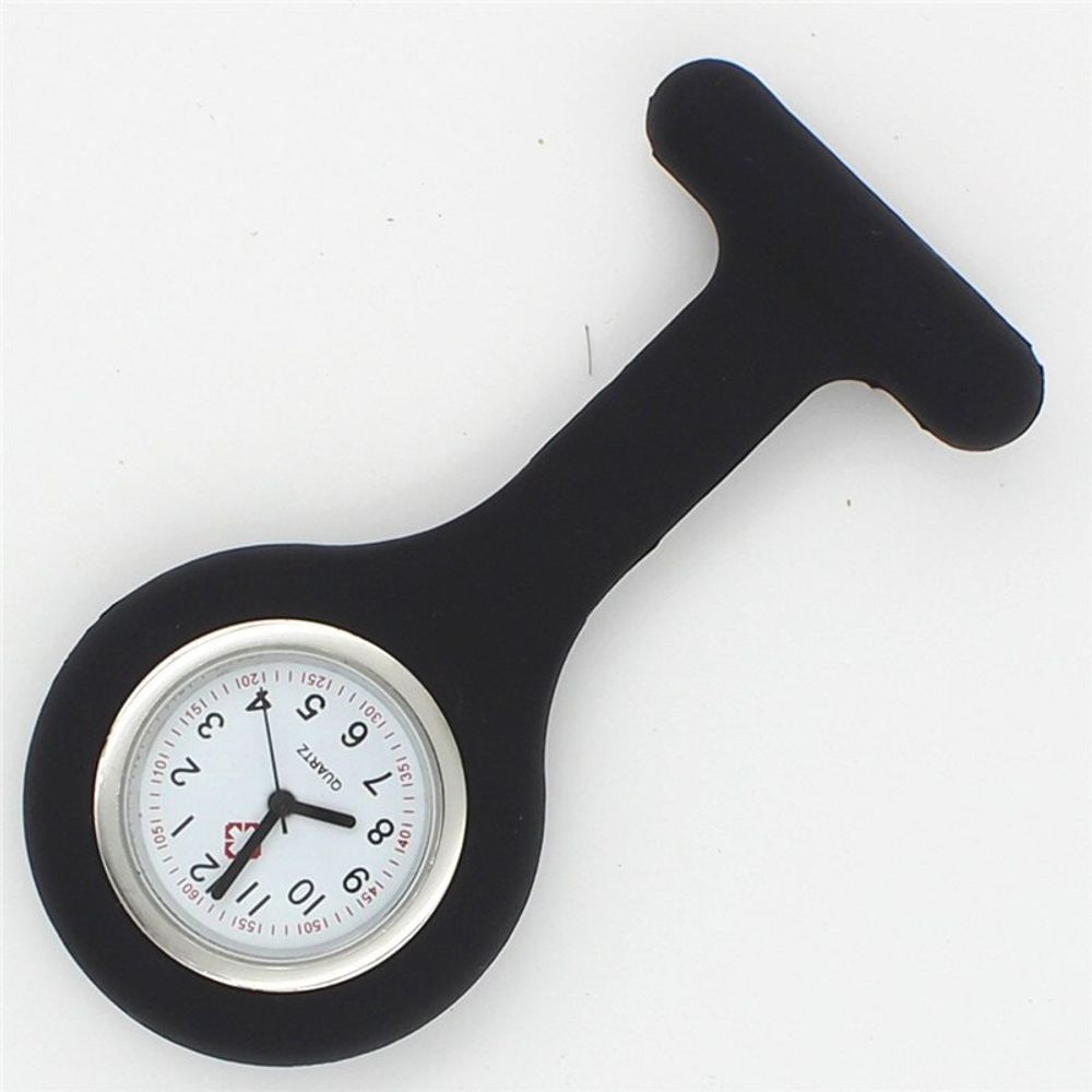 [7908598900524] Relogio de Lapela Preto Supermedy