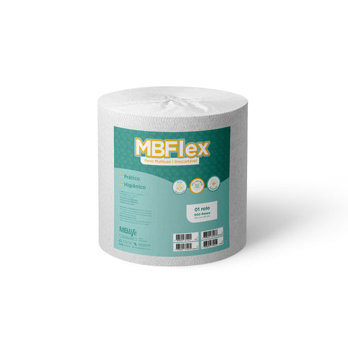 Rolo de Pano Multiuso Branco 35GR 28CMX240M C/600un de 40CM Medix