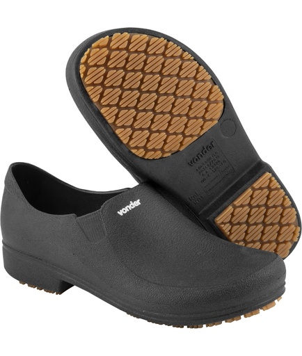 Sapato Ocupacional Classic, com Salto, Preto, TAM. 38, Vonder 7007000138