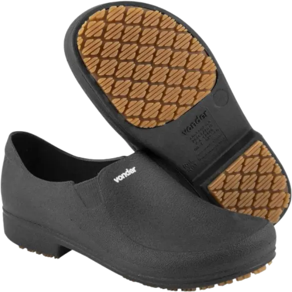 Sapato Ocupacional Classic, com Salto, Preto - TAM. 44 Vonder