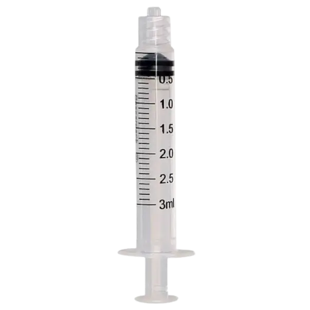 Seringa Desc. 3ML s/ Agulha 1Un Luer Lock Descarpack