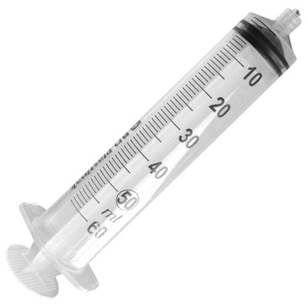 Seringa Descartável 60mL Bico Cateter Lock 1un SR