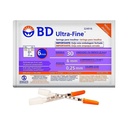 Seringa Ultra Fine 6x0,25mm 30UI com 10un AC 324916 BD