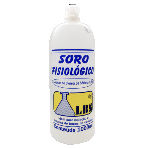 Solução Fisiologica frasco 1000mL LBS
