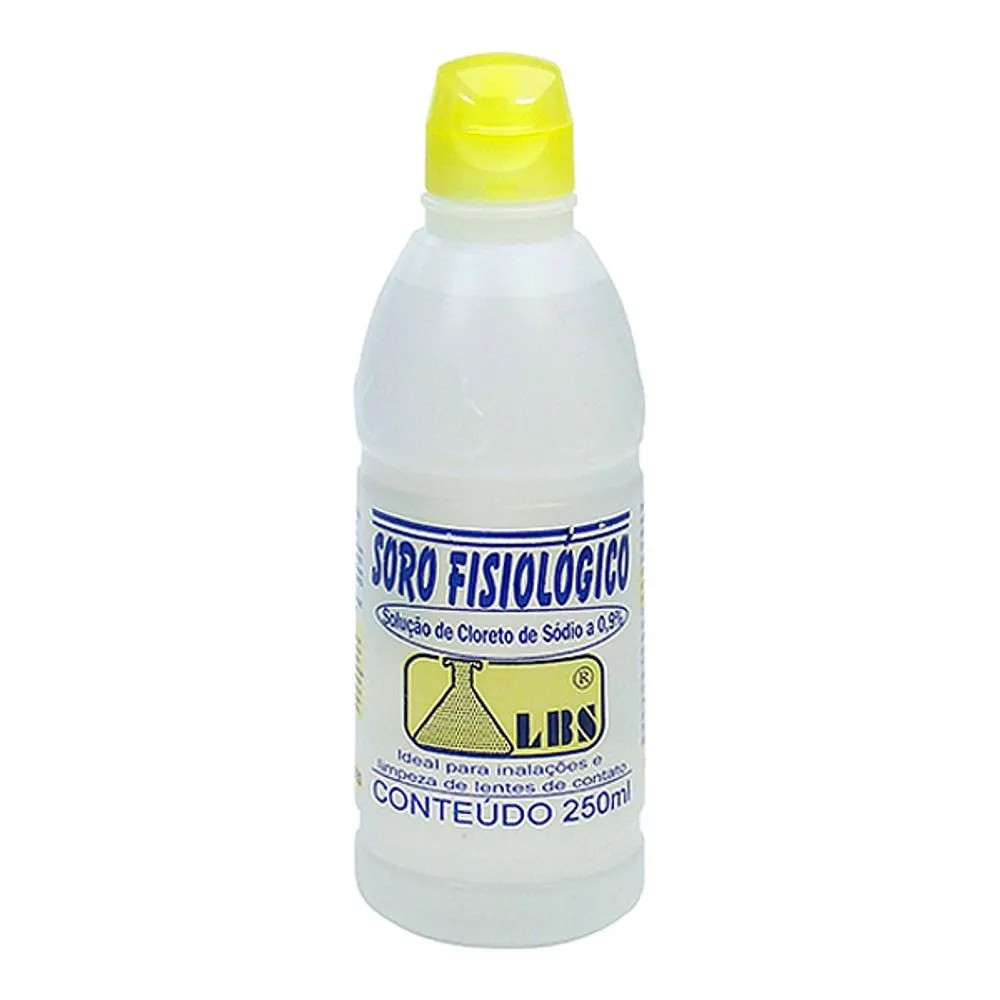 Solução Fisiologica frasco 250mL LBS