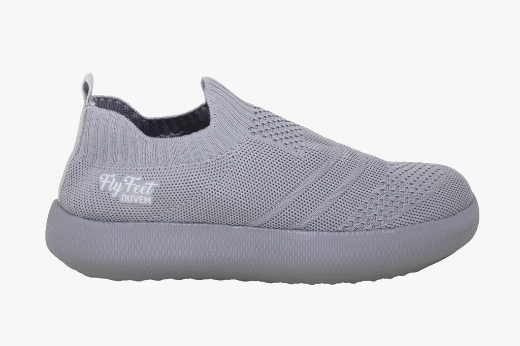 Tenis Ortopedico FlyFeet Nuvem Knit - 34/35 - Cinza AC357 Ortho Pahuer Lote:AC3571546