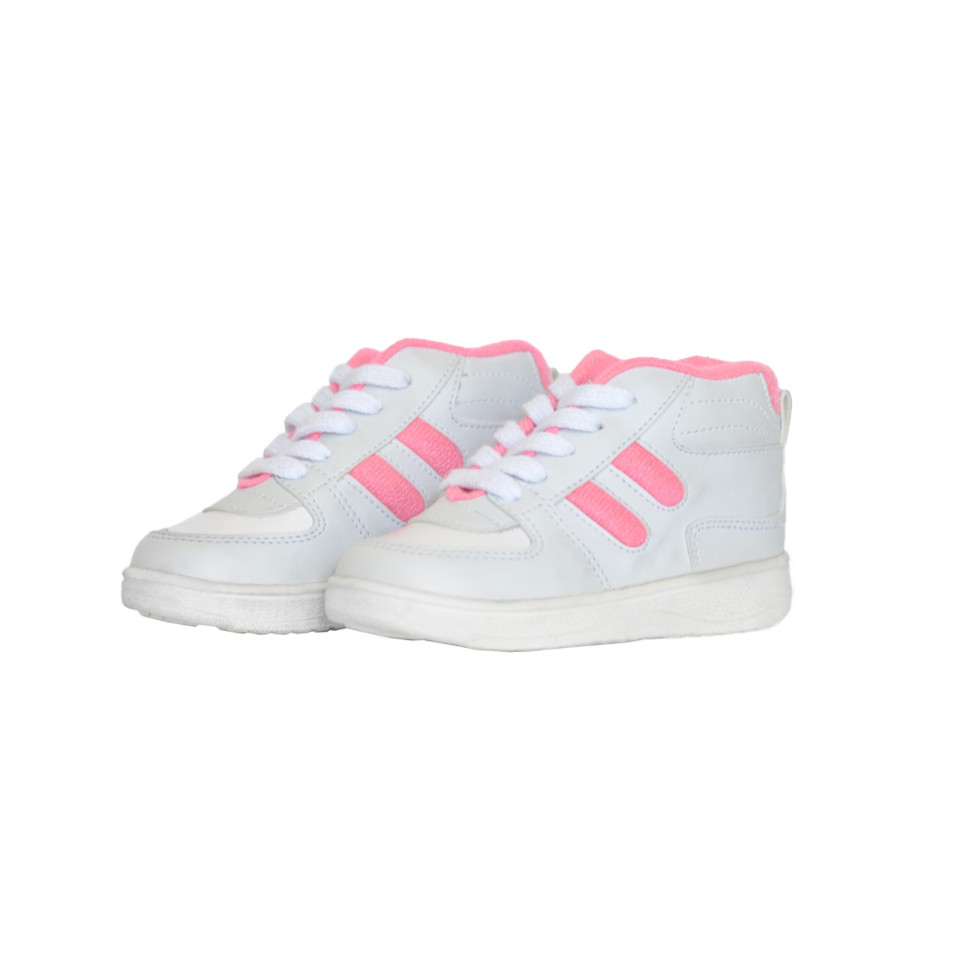 Tenis Ortopedico UTP504 20 Branco c/ Vermelho Udine