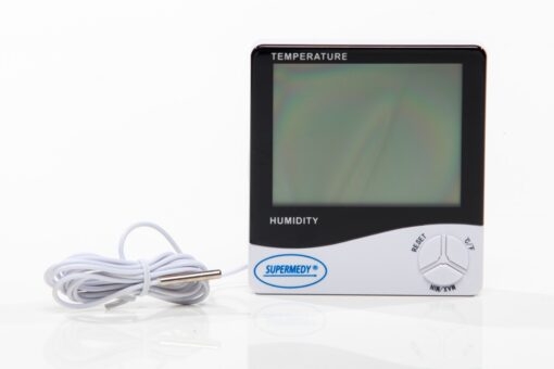 Termohigrometro Digital c/ Cabo Supermedy
