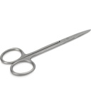 Tesoura Iris Ponta Reta Metalica Kolplast