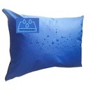 Travesseiro Hospitalar Capa Azul Napa 40x60x8cm Ortobom