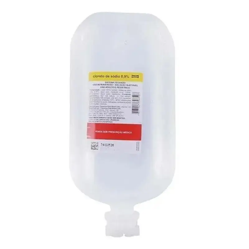 Solução Fisiológica 250mL 0,9% EV Sistema Fechado Fresenius