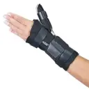 Ortese Curta Punho e Polegar Esq Preto P Kestal KSO104-PR-P-E