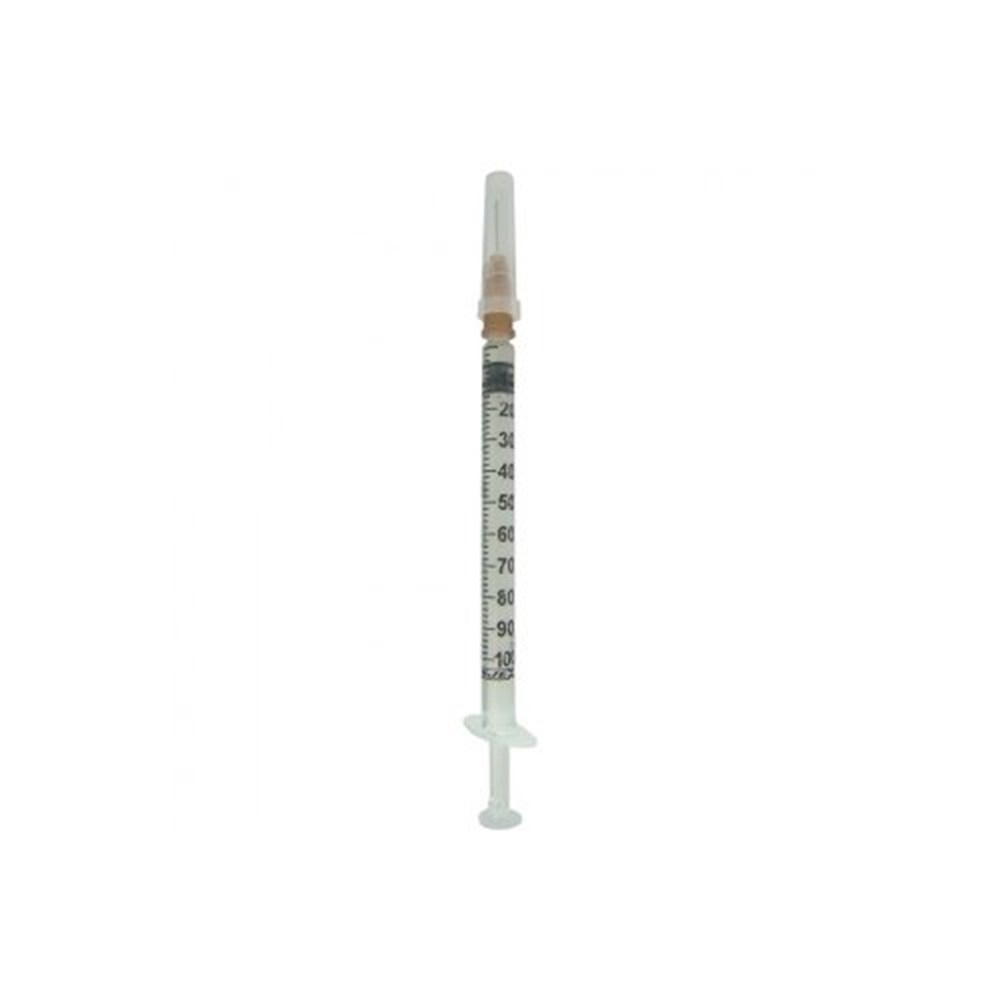 Seringa 1ML 13X0.45 Medix (26G 1/2) Kit 20 Peças