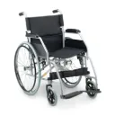 Cadeira de Rodas Dobravel de Aço ate 120 Kg D100 Dellamed