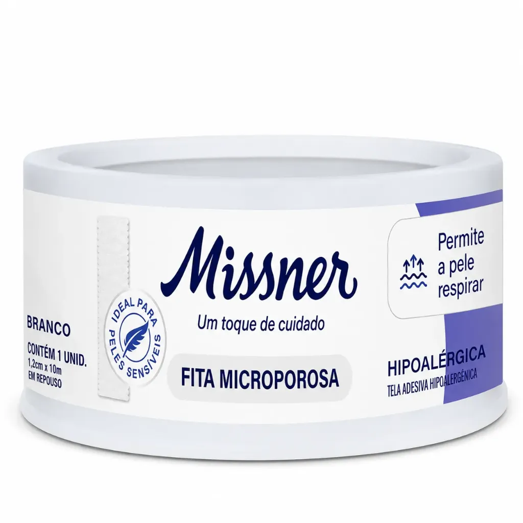 Micropore Branco 1.2CM X 4,5M Missner