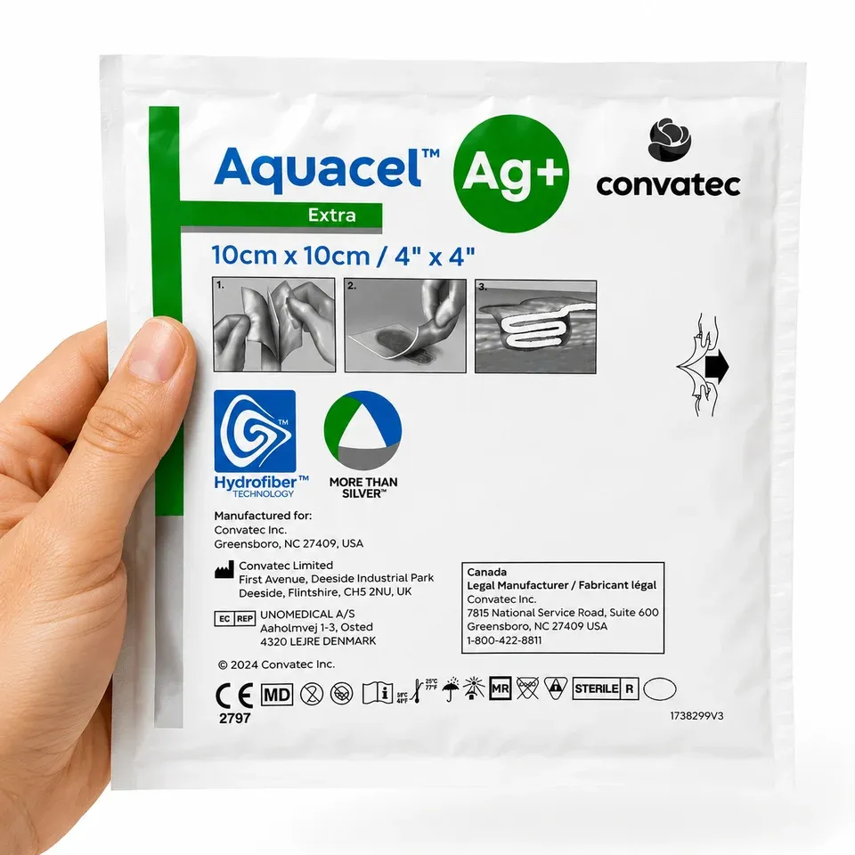 Aquacel AG+ Extra 10x10cm - 1un
