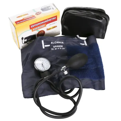 [7898301057419] Esfigmomanometro Aneroide Braçadeira Extra Grande Premium