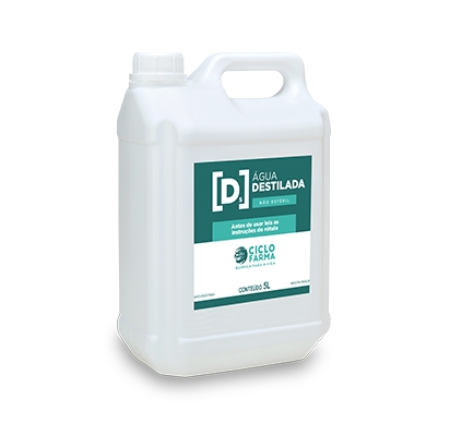 [7898917052662] Água Destilada Para Autoclave Ciclo Farma - 5000mL