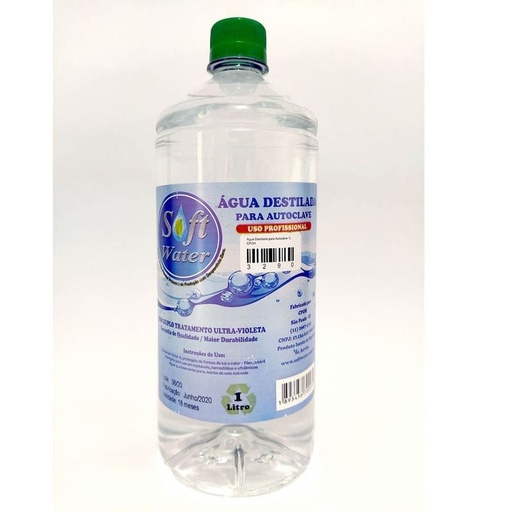 [602883082946] Água Destilada Para Autoclave Soft Water - CPOH 1000mL
