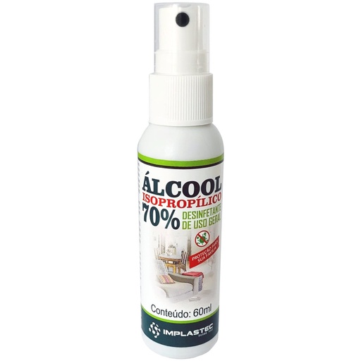 [7898446730741] Alcool Isopropilico 70% Pump 60ml