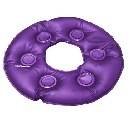 [7898939146172] Almofada Ortopedica Redonda com Orificio Gel Caixa de Ovo Bioflorence