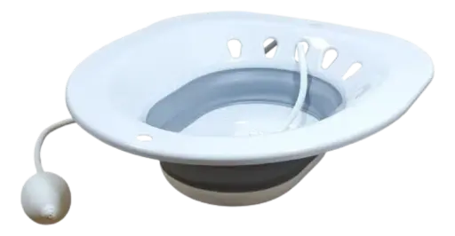 [7898695922171] Bacia Banho de Assento Retrátil Longevitech