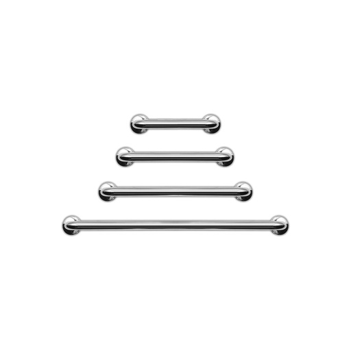 [7896796307972] Barra de Apoio 30cm Inox Mebuki