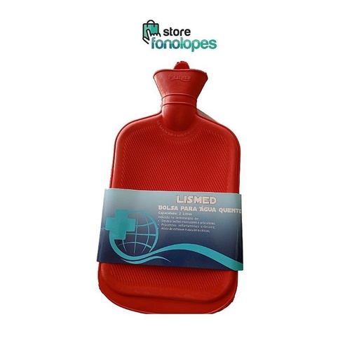 [7898715330139] Bolsa Agua Quente Vermelha 2L Lismed