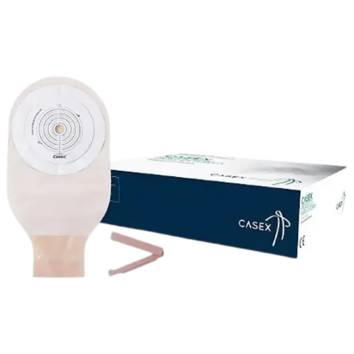 [3245-00C] Bolsa Colostomia Transparente 19/64mm 1un Casex