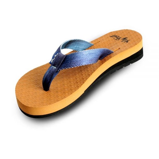 [7899947310937] Chinelo Ortopedico Fly Feet Feminino Anabela Caramel 35/36 Ortho Pahuer AC046