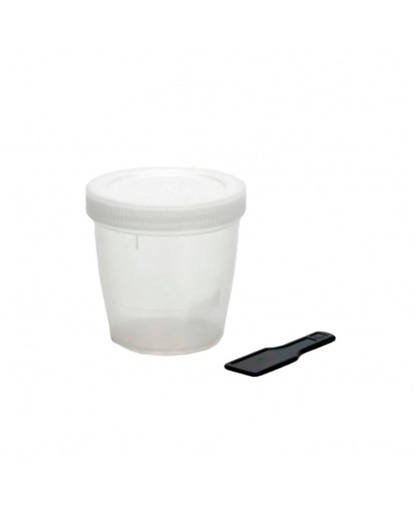 [7898953484663] Coletor Fezes e Urina Universal com Tampa 80ML 3B Plasticos