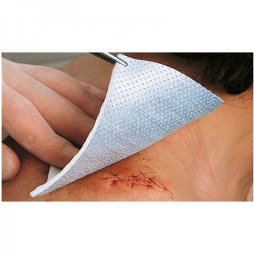 [4021447089690] Curativo Aluminizado Para Traqueostomia Lohmann & Rauscher Metalline 8 X 9 CM 1un