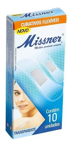 [7896544901278] Curativo Missner Transparente C/10un