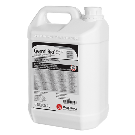 [7897780209814] Desinfetante Hospitalar 5000ml Germi-Rio Rioquimica