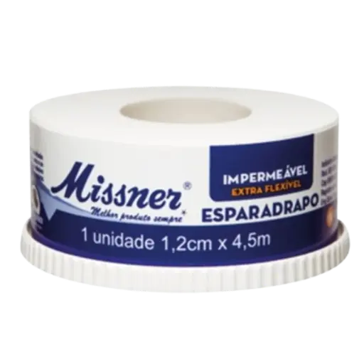 [7896544900073] Esparadrapo Impermeavel 1.2CM X 4.5M Missner