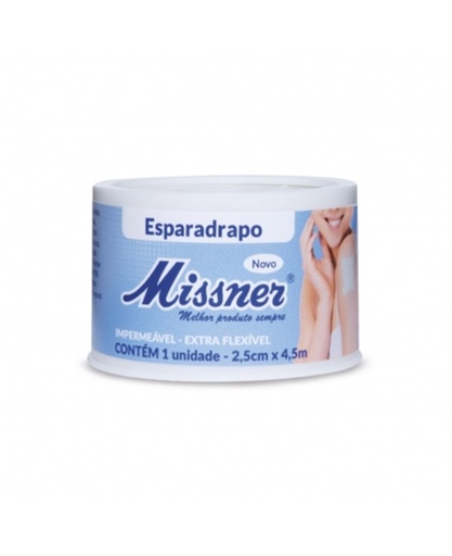 [7896544925458] Esparadrapo Impermeavel 2.5CM X 4.5M Missner