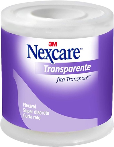 [7891040124695] Esparadrapo Transparente 5.0cmx4.5m Nexcare