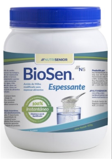 [7898632662474] Espessante Amido 400g Biosen