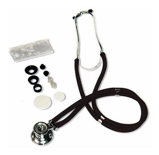 [0752785110176] Estetoscopio Rappaport Preto Bioland