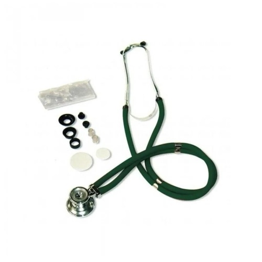[7908598900807] Estetoscopio Rappaport Verde Escuro Supermedy