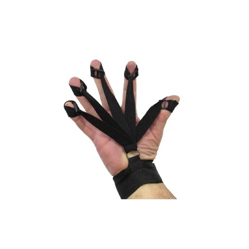 [7898642328087] Extensor de Dedos Preto Tamanho Unico Artipe