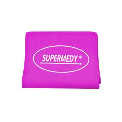 [7898944749818] Faixa Elástica Super Band Media Rosa Supermedy