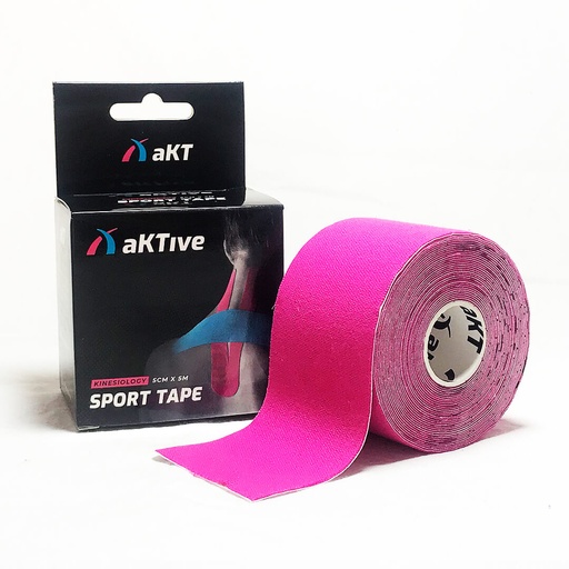 [6970029279036] Fita Kinesio Aktive Sport 5 CM X 5 MTS Rosa