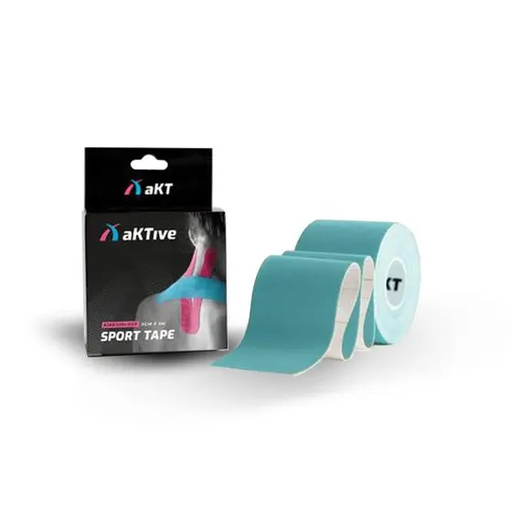 [619205480908] Fita Kinesio Aktive Sport 5 CM X 5 MTS Verde Agua