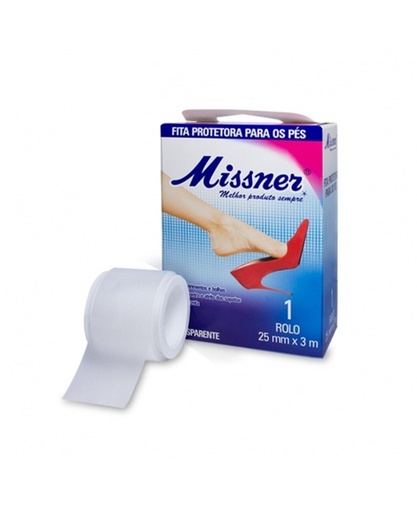 [7896544901315] Fita Protetora Para Pes Rolo 25X3M Missner