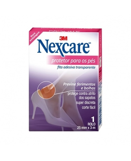 [7891040137077] Fita Protetora Para Pes Rolo.25X3M Nexcare 3M