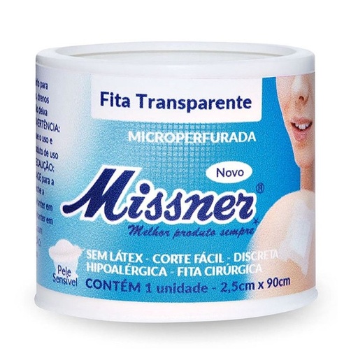 [7896544900387] Fita Transparente 25mm x 4,5m MISSNER