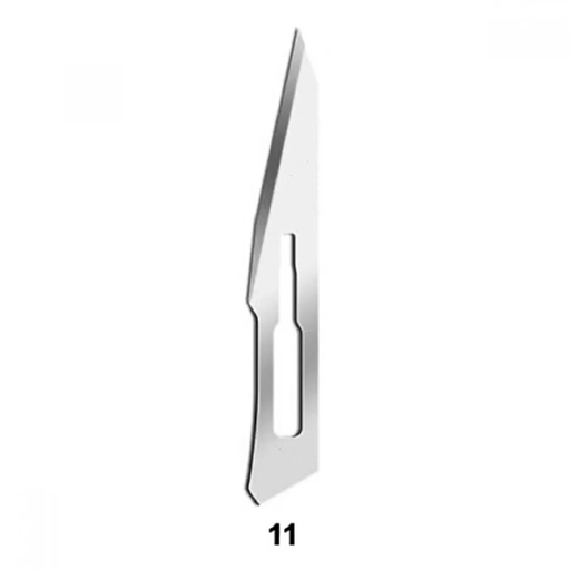 [011789978017639111220520172705191022099] Lamina de Bisturi N.11 CX C/100un Wiltex