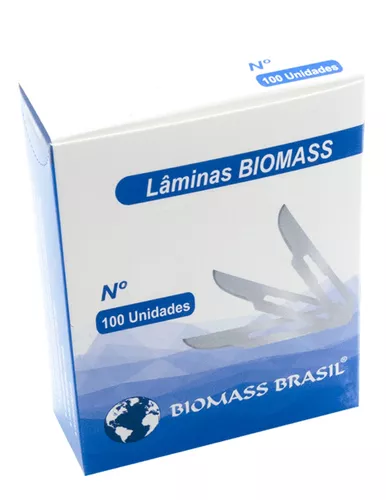 [7908269000089] Lamina de Bisturi N.21 CX C/100un Biomass