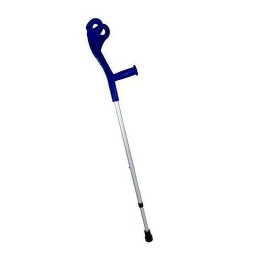 [7902934110226] Muleta Canadense Braçadeira Fixa Azul Alo Tam G MCAZ 1un